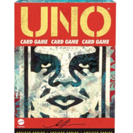 UNO Artiste Shepard Fairey Cards by OBEY x Mattel Creations