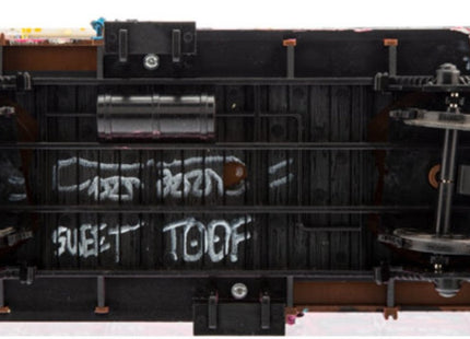 Untitled Box Car Graffiti Train Art Toy Sculpture by Sweet Toof