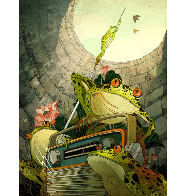 Up From the Well Giclee Print by Victo Ngai