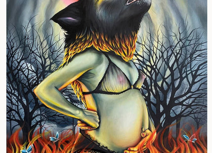 Up In Flames Giclee Print by Alexis Price
