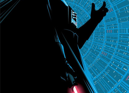 Vader Metal Silkscreen Print by Craig Drake