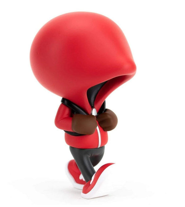 Vandul Walk Retro Red Art Toy Sculpture par Vandul