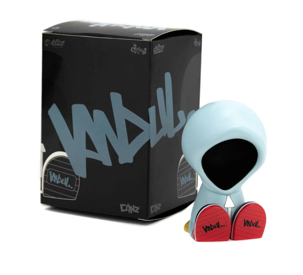 VandulBot - Figurine Canbot Canz Art Toy bleu clair par Vandul x Czee13