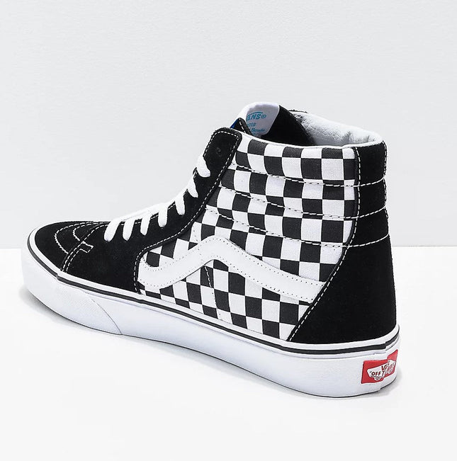 David Bowie Sk8-Hi Bowie Check Black & White Size 12 Sneaker by Vans Shoes