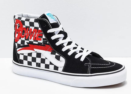 David Bowie Sk8-Hi Bowie Check Black & White Size 12 Sneaker by Vans Shoes