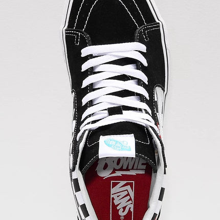 David Bowie Sk8-Hi Bowie Check Black & White Size 12 Sneaker by Vans Shoes