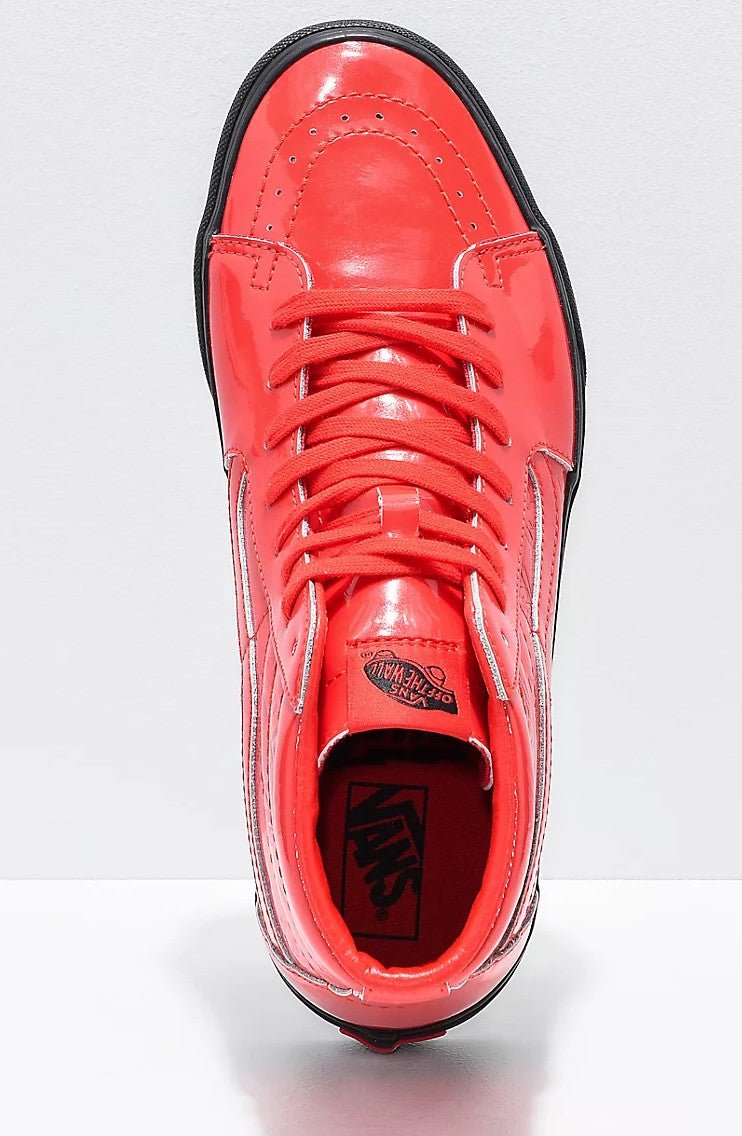 David Bowie Sk8-Hi Platform Ziggy Stardust Red Size 12 Sneaker by