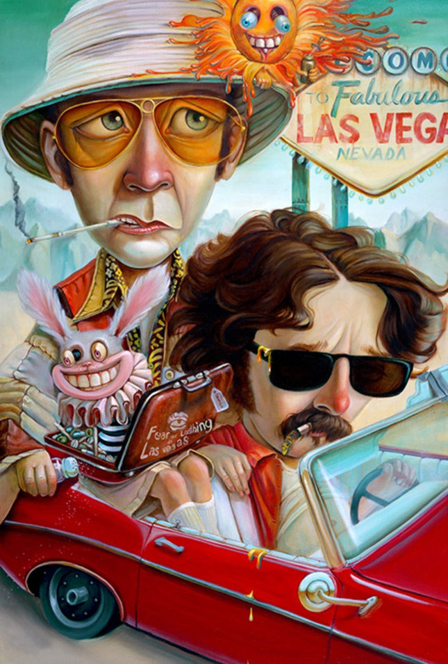 Vegas Bound Canvas Giclee Print by Leslie Ditto