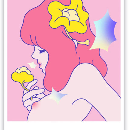 Venus Silkscreen Print by Violeta Hernandez