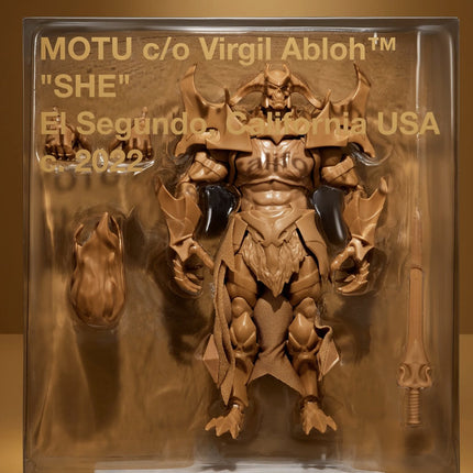 Skele-God MOTU He-Man Art Toy by Virgil Abloh- Off White