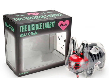 Visible Labbit Plush Guts IamRetro Art Toy by Frank Kozik