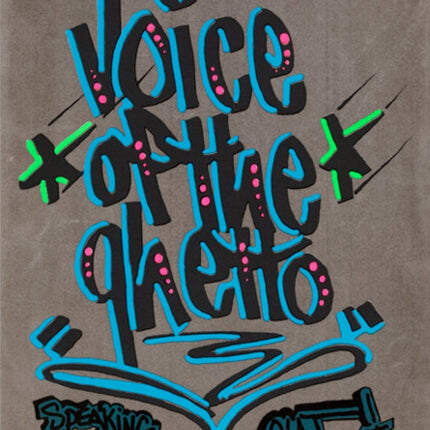 Voice Of The Ghetto Silkscreen Print by Stay High 149- Wayne Roberts