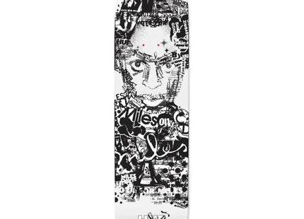 Vote For Miles White Skateboard Art Deck by Huf Skateboards
