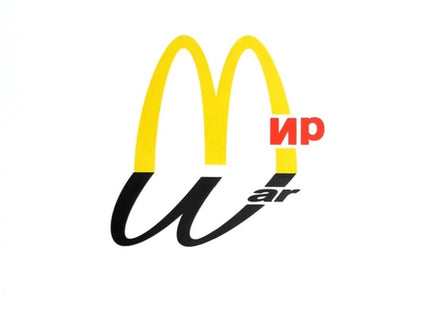 War & Peace Silkscreen Print by SSUR- Ruslan Karablin