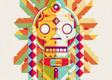 Warrior Silkscreen Print by DKNG