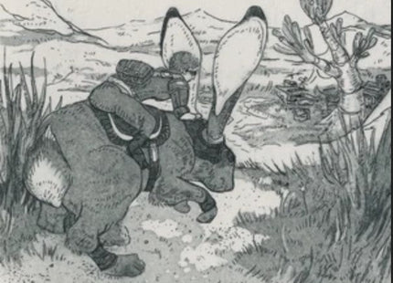 Wary Wanders Etching Print by Nicole Gustafsson