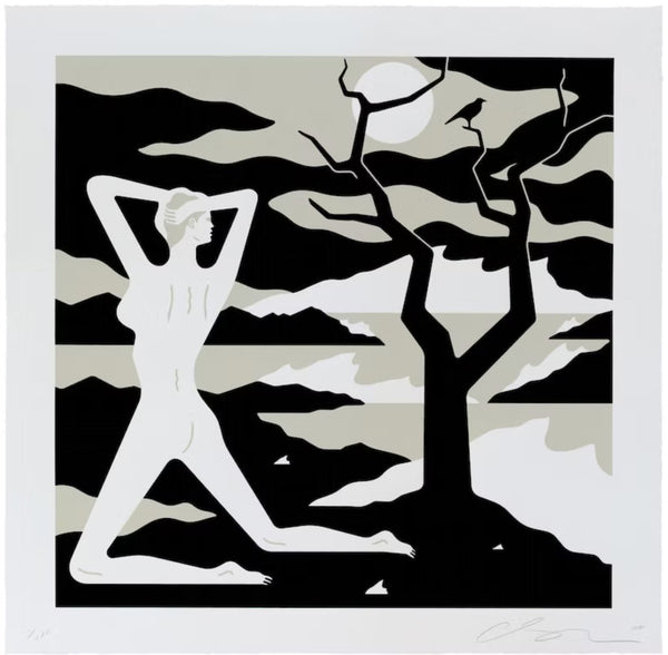 Wasteland Bone Silkscreen Print by Cleon Peterson