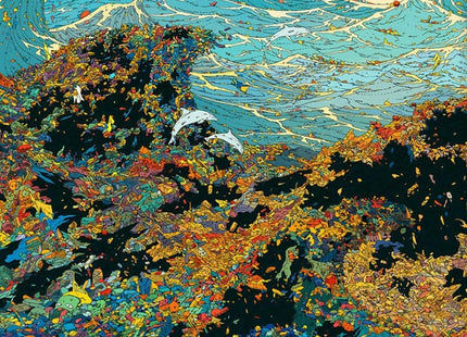 Wave Jumpers Variant Archival Print by Kilian Eng (DW Design)