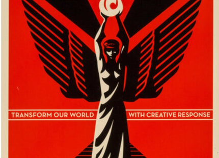 We Own the Future Silkscreen Print by Shepard Fairey- OBEY