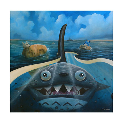 We're Gonna Need a Bigger Bus Giclee Print by Graham Curran