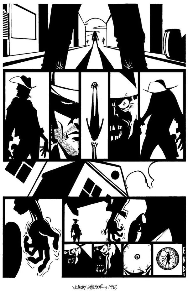 Serigrafía occidental de Jeremy Wheeler