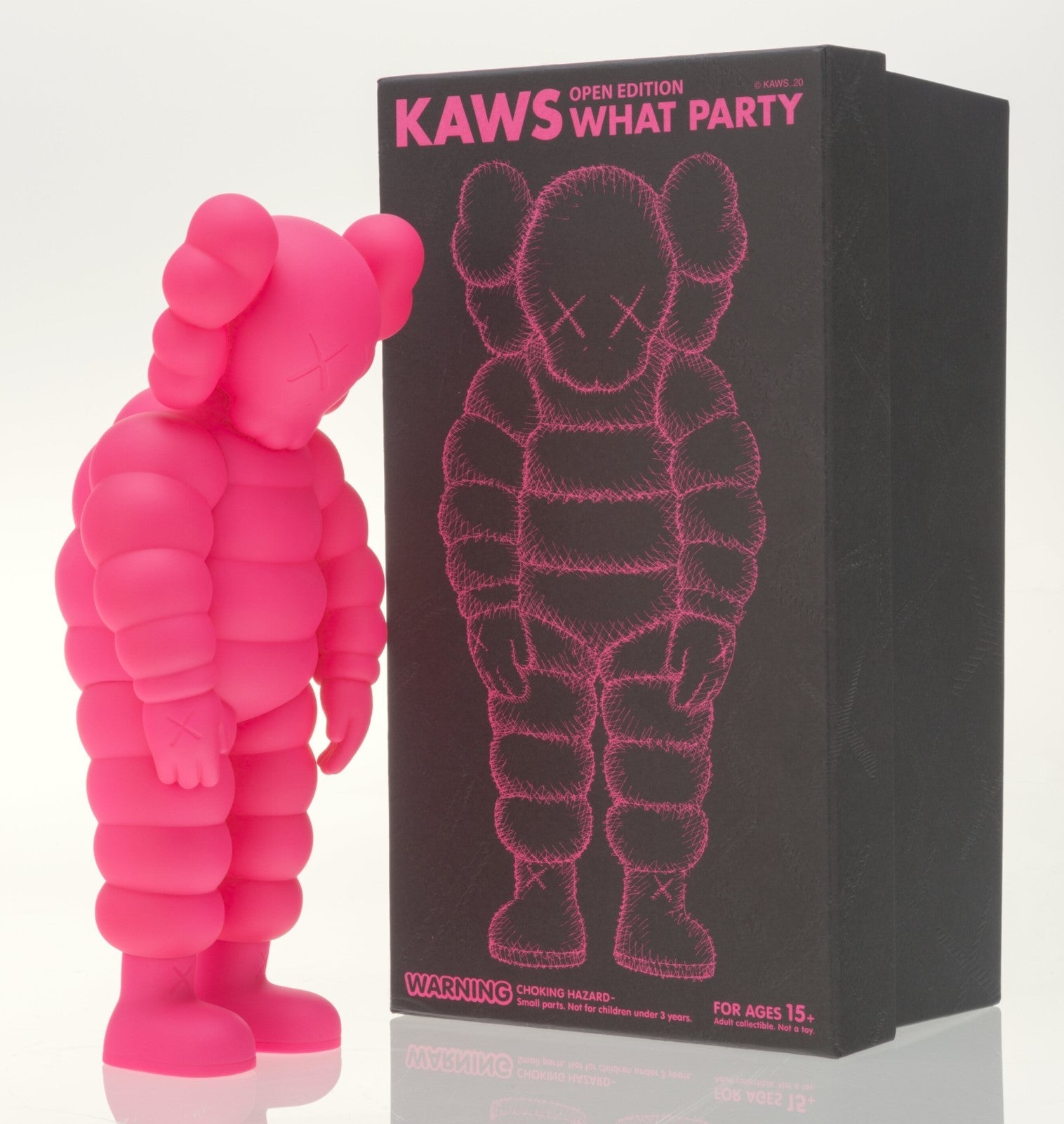 KAWS What Party Figure Pink - US