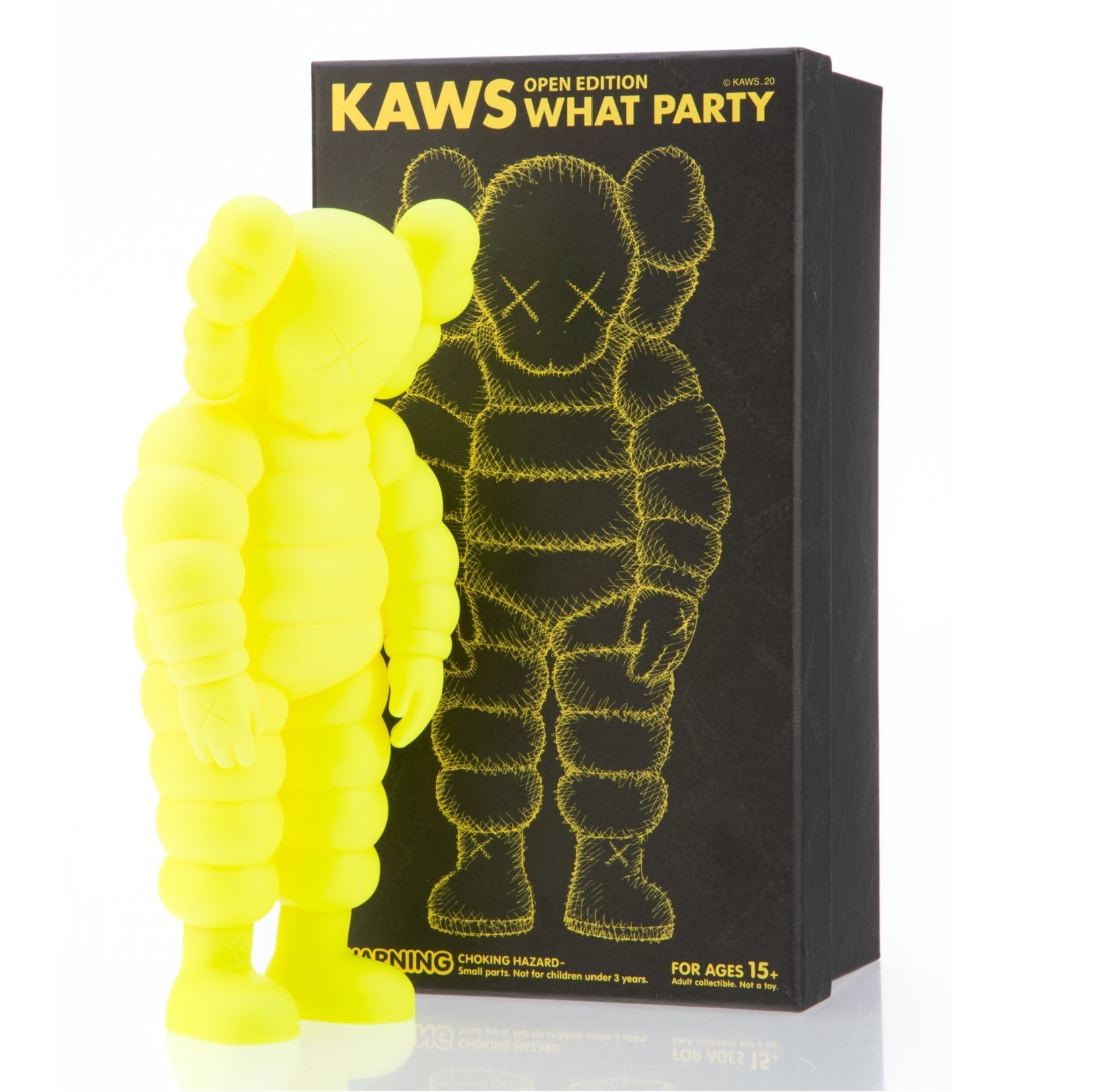 #10 KAWS WHAT PARTY YELLOW