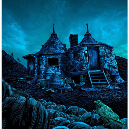 Whats Comin Will Come an We’ll Meet It When It Does Night AP Silkscreen Print by Tim Doyle