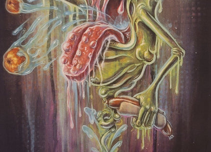 What's in the Ecto Coolaid Giclee Print by Brandon Sopinsky