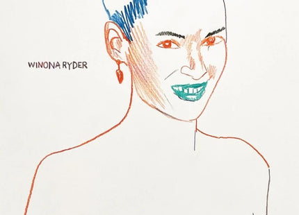 Winona Ryder Color Pencil Drawing by Albert Reyes