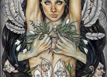 Wuthering Bloom Giclee Print by Wendy Ortiz