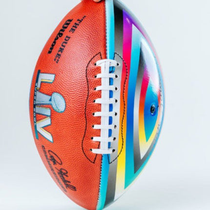 Above Wynwood x Wilson SBLIV Football Sports Ball Art Object by Fluke