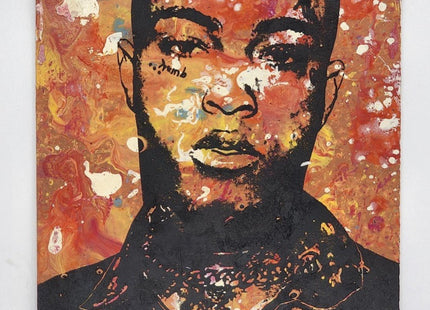 XXXtentacion I HPM Acrylic Silkscreen Print by Bobby Hill