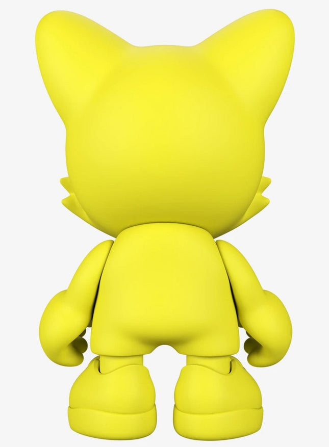 Yellow UberJanky 15 Art Toy by SuperPlastic