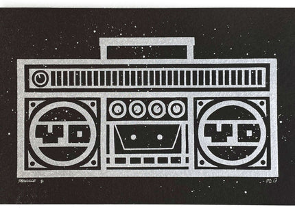 Yo Yo Radio 2013 Silkscreen Print by Skewville