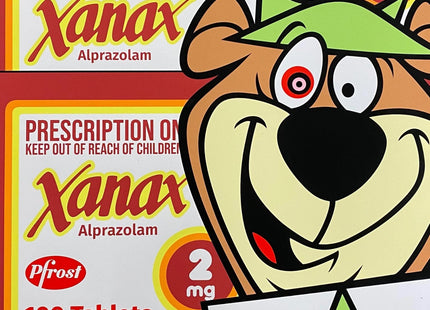 Yogi on Xanax Silkscreen Print by Ben Frost