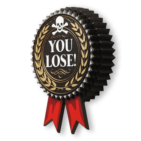 You Lose HPM Wood Stencil Print par Denial- Daniel Bombardier