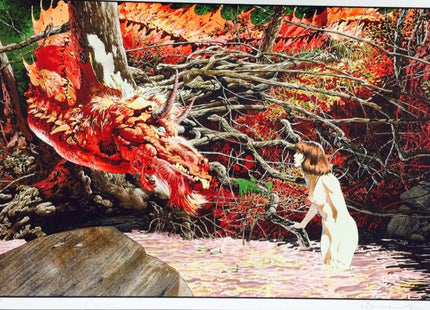 You’re New Around Here, Aren’t You? Glow AP Silkscreen Print by Bernie Wrightson