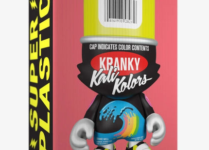 Yuba Yellow SuperKranky Art Toy by Sket- One x SuperPlastic