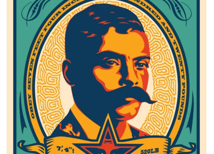 Zapata- Teal Silkscreen Print by Shepard Fairey- OBEY