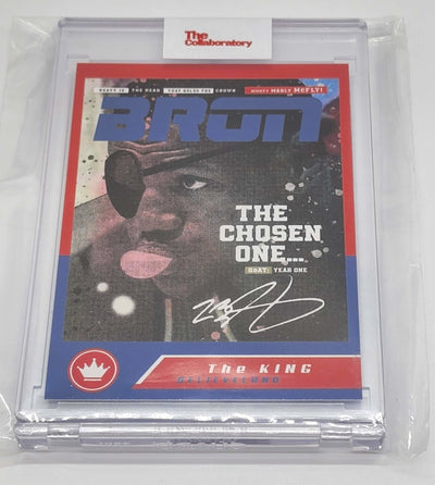Zooka Bron Card Signed Basketball Art by Marly Mcfly