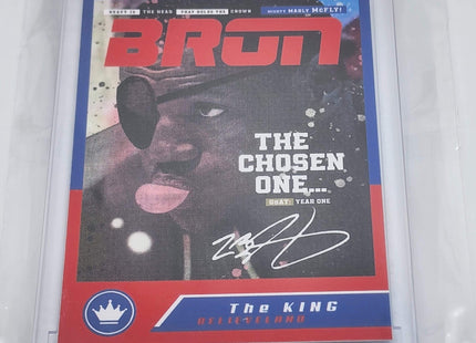 Zooka Bron Card Variant Signed Basketball Art by Marly Mcfly